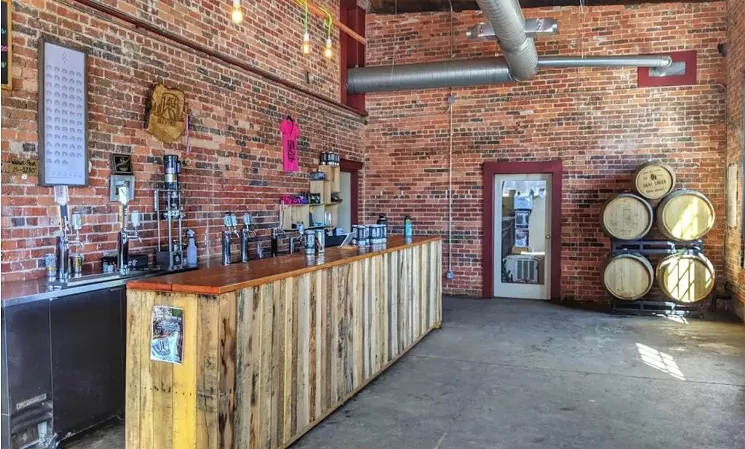 The 14er taproom on Walnut Street will eventually be turned into a showplace for sour beers. - 14ER BREWING