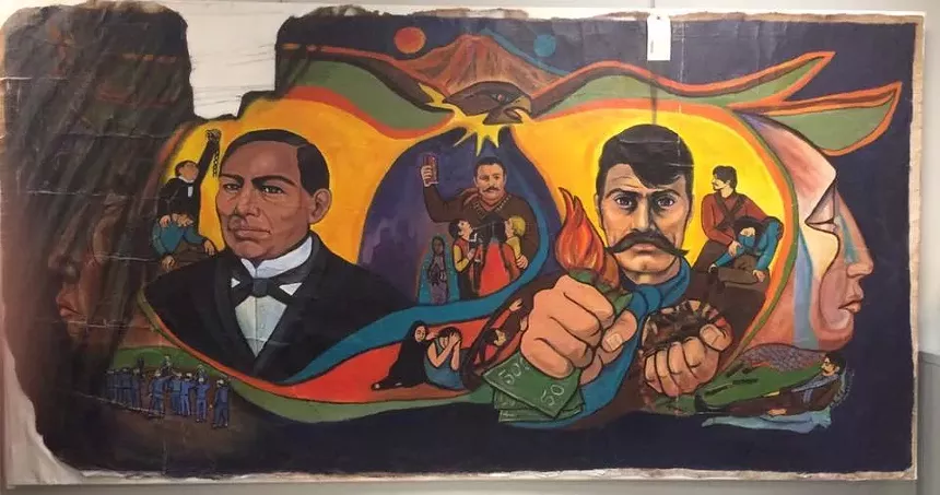 A La Reconquista: Homage to La Chicanidad in Denver honors Hispanic Heritage Month. - CARLOTA ESPINOZA