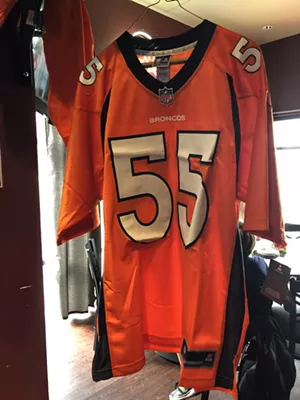 During Broncos games, patrons at On the Rox get a chance to win a team jersey just for showing up. - SARAH MCGILL