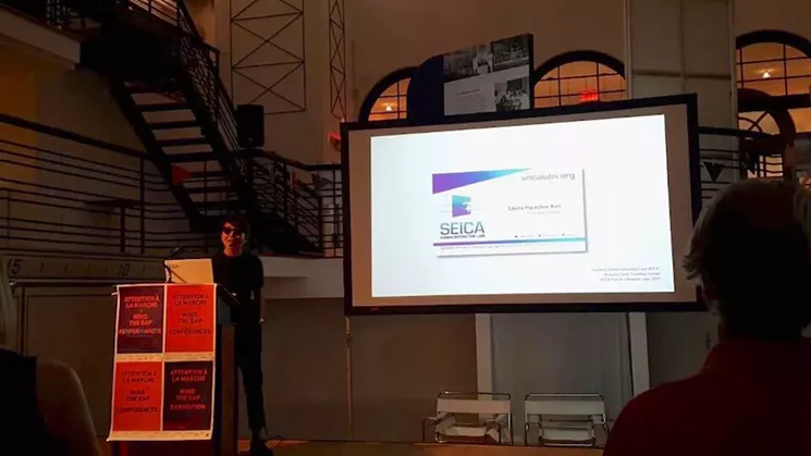 Presentation by Laura Hyunjhee Kim, Montreal, 2018. - SEICA HUMAN INTERACTION LABS ELECTRONIC LITERATURE ORGANIZATION
