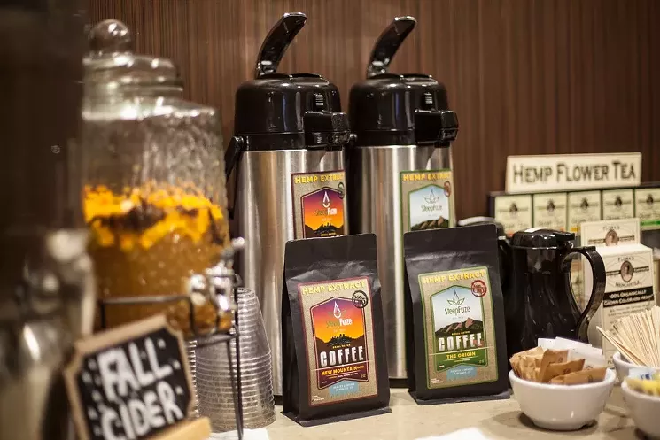 CBD coffee and CBD tea