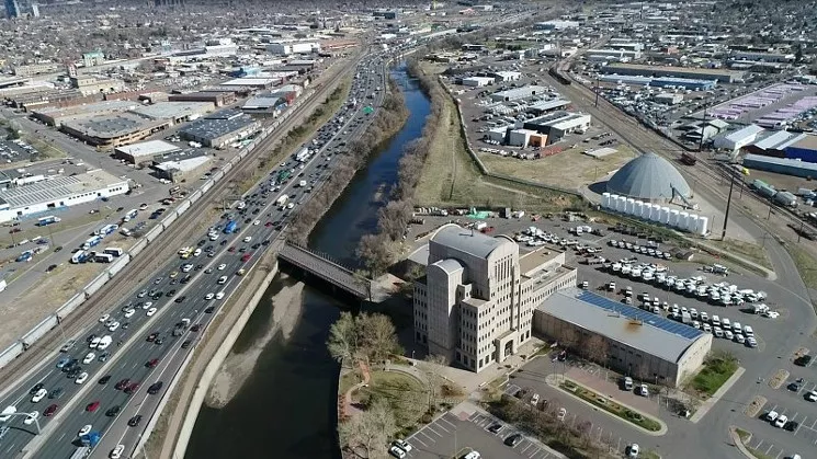A section of I-25 CDOT wants to widen as part of the Valley Highway project. These efforts are currently unfunded, too. - COLORADO DEPARTMENT OF TRANSPORTATION
