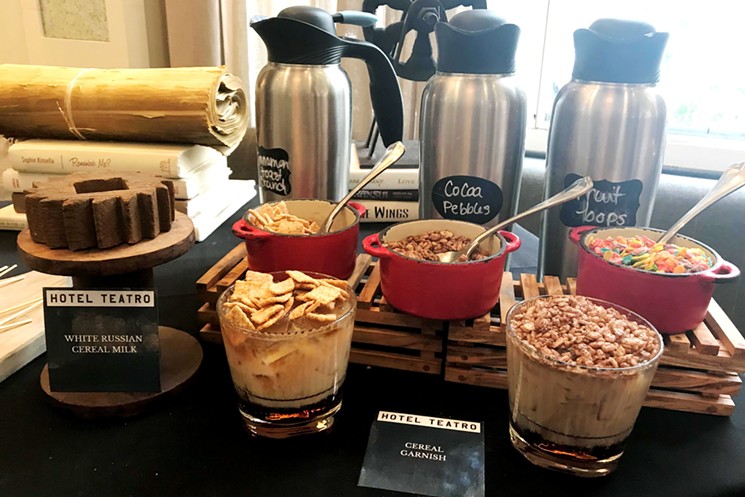 Breakfast cereal cocktails — genius! - BRIDGET WOOD