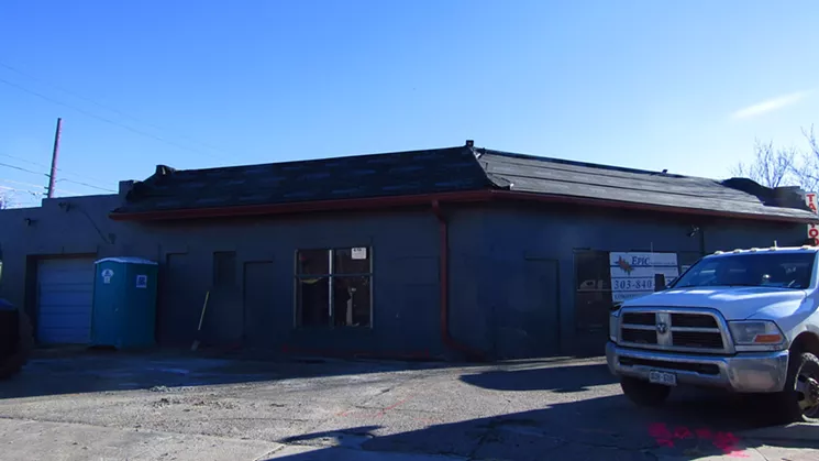 What was originally built as a service station in the 1930s will soon become Pistol Whip. - MARK ANTONATION