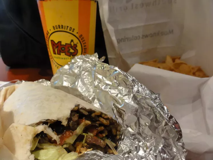 Moe's burritos don't look all that different, but fans crave them. - INAKAZIRA AT FLICKR