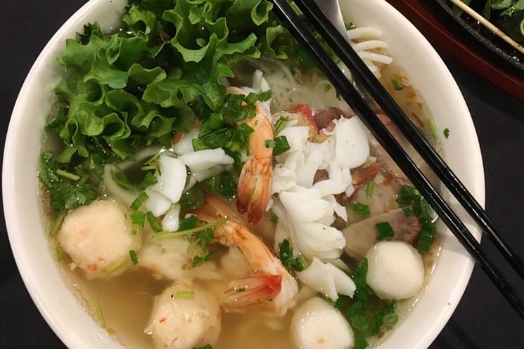 Pho is one of the top dishes here, but Savory Vietnam also has several versions of hu tieu, a noodle dish with pork and seafood that can be served dry or with broth. - MARK ANTONATION