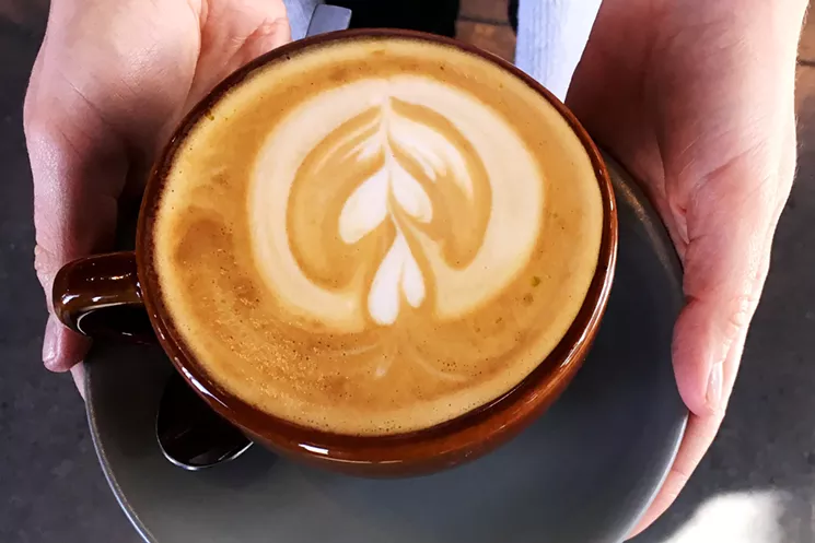 Beverages range from classic cappuccinos to nitro-chai, the Carbon Bullet or CBD cold brew. - MARK ANTONATION