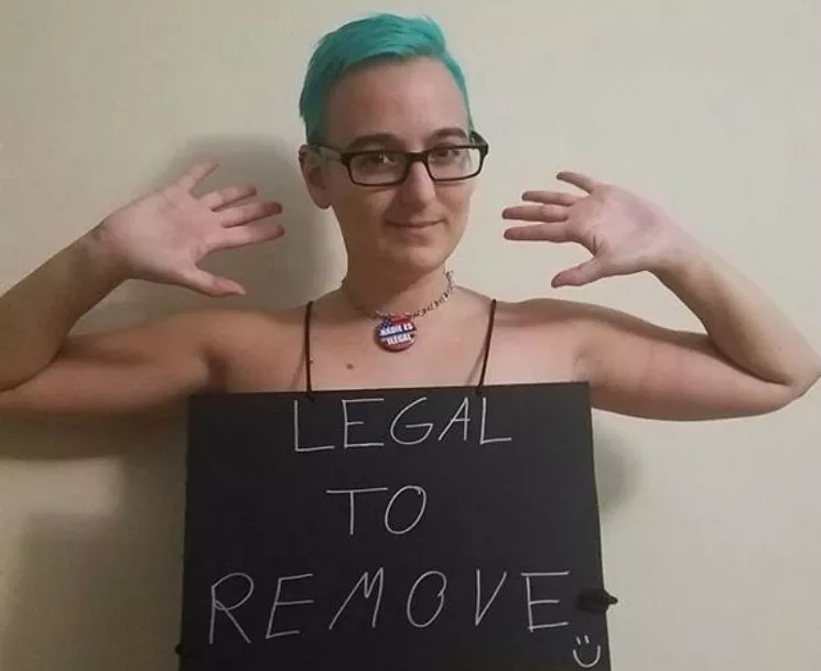 Brit Hoagland shared this photo of a court ruling against the Fort Collins ordinance in 2017. - FACEBOOK