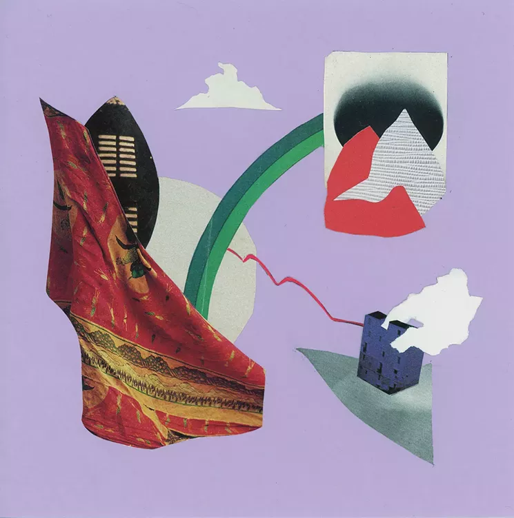 Kyle Huninghake, “Scape.” Denver Collage Club, Alto Gallery. - KYLE HUNINGHAKE, , COURTESY OF MOP 2019