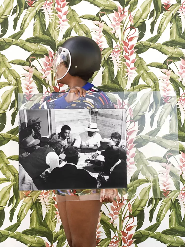 Xaviera Simmons, “Sundown Number 6.” Center for Visual Art, MSU. - XAVIERA SIMMONS, COURTESY OF MOP 2019