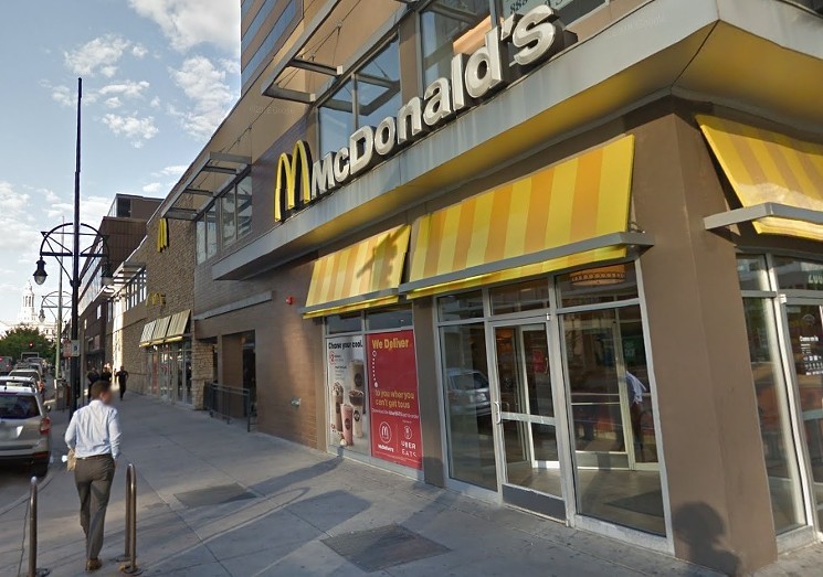 The McDonald's on the 16th Street Mall. - GOOGLE MAPS