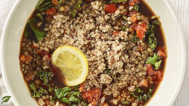 The Vegan Lentil Quinoa Bowl has been added to the Panera Bread menu in an effort to create more options for plant-based eaters. - PANERA BREAD