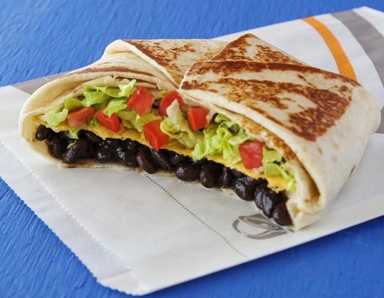 Add guacamole and salsa to bean tacos and burritos for extra flavor. - TACO BELL