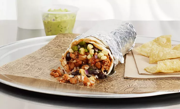 The seasoned tofu can be added to tacos, a burrito or a bowl along with veggies and salsas. - CHIPOTLE
