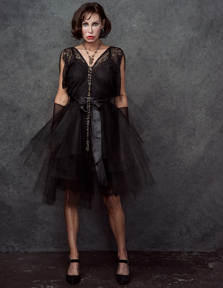 Mona Lucero goes dark and sexy for a black tulle party frock. - JONNY EDWARD VISUAL STORYTELLER