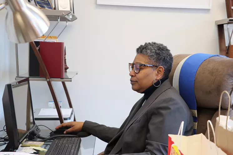 The Reverend Dr. Valerie Jackson is a senior pastor at University Park United Methodist Church and adjunct faculty member at Iliff. - NINA PETROVIC