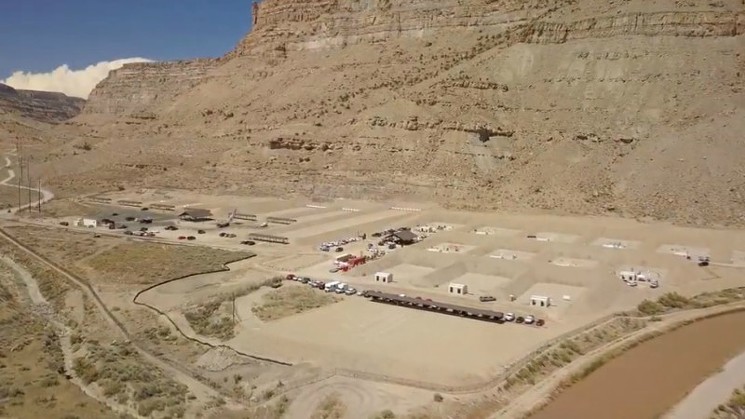 An overhead view of the Cameo Shooting and Education Complex. - COLORADO PARKS AND WILDLIFE VIA YOUTUBE