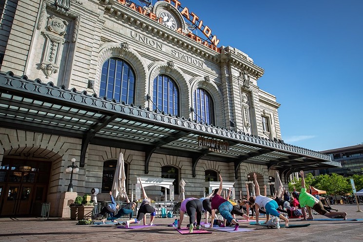 Get your fitness on at Union Station. - DENVER UNION STATION