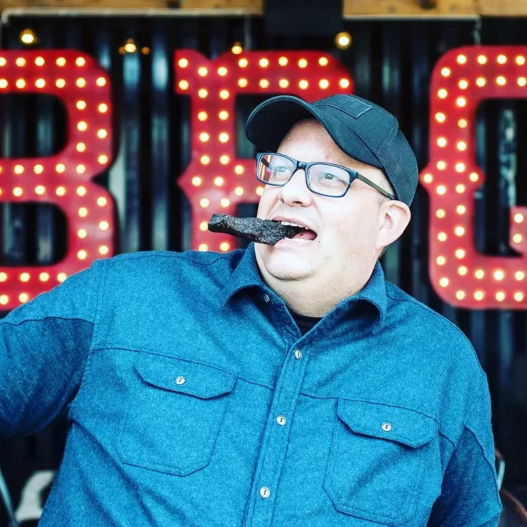 This guy knows about smoking meats. See him at Proud Souls Barbecue. - COURTESY OF PROUD SOULS AND DANIEL VAUGHN