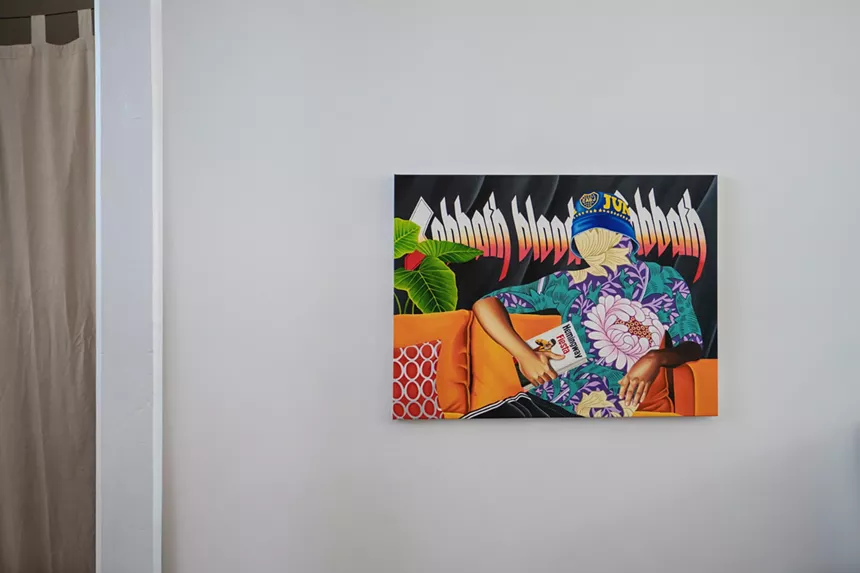 "Full Master," in Expertly Paired: Ramiro Smith Estrada at Leon Gallery. - AMANDA TIPTON, COURTESY LEON GALLERY