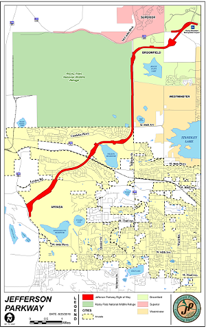 The proposed Jefferson Parkway. - ARVADA.ORG