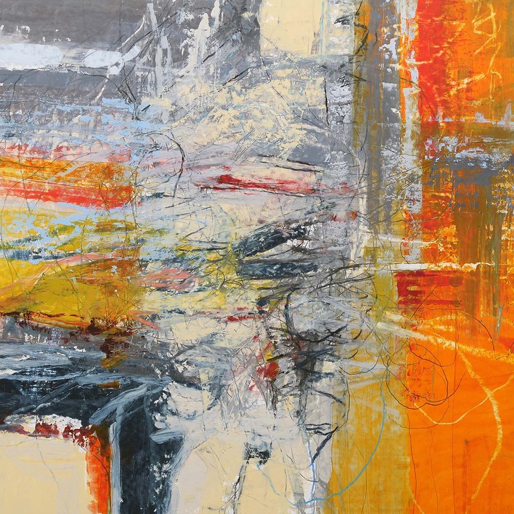 Three abstractionists share solos at Space Gallery. - COURTESY OF SPACE GALLERY