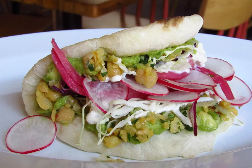 Leven Deli's smashed chickpea sandwich could be on the menu at A Denver Feast this Friday. - MARK ANTONATION