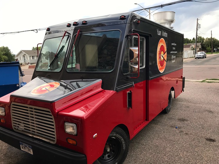 The Yuan Wonton food truck is ready to roll. - PENELOPE WONG