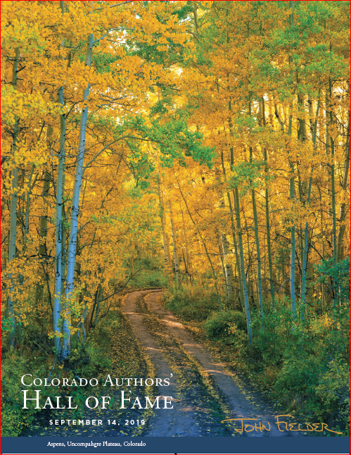 Famed Colorado photographer and author John Fielder created a special image for all participants in the 2019 Colorado Authors Hall of Fame event. - JOHN FIELDER