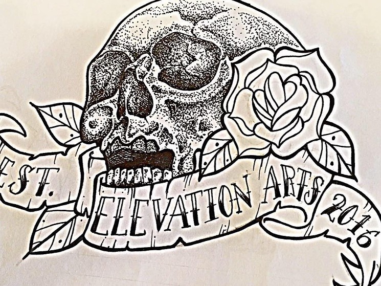 Just one artist will be celebrating Friday the 13th this year at Elevation. - COURTESY OF ELEVATION ARTS TATTOO & PIERCING STUDIO