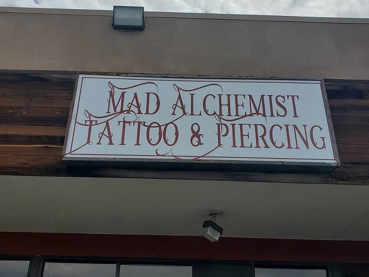 Out in Aurora on Friday? No worries. Mad Alchemist has over 180 designs for you to choose from. - COURTESY OF MAD ALCHEMIST TATTOO & PIERCING