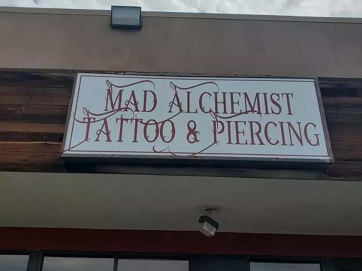 Out in Aurora on Friday? No worries. Mad Alchemist has over 180 designs for you to choose from. - COURTESY OF MAD ALCHEMIST TATTOO & PIERCING