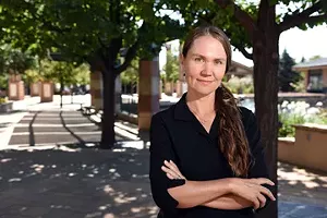 Deborah McNamara is a campaign coordinator for 350 Colorado and has worked in the environmental nonprofit sector for over fifteen years. - ANTHONY CAMERA
