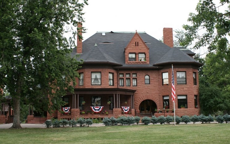The 19th century Fitzroy Place/Iliff Mansion in Observatory Park will be open this weekend. - DOORS OPEN DENVER