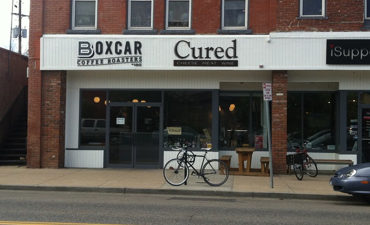 Boxcar's original location on Pearl Street shares space with Cured. - MARK ANTONATION