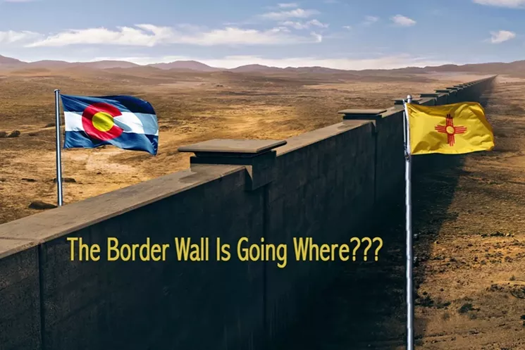 Will Hayden's original GoFundeMe page suggested walling off Colorado. - GOFUNDME