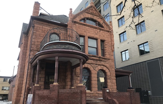 The mansion at 1244 Grant Street holds several significant moments in Colorado's path toward pot legalization. - THOMAS MITCHELL