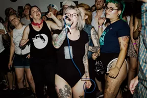 On Burn It Down, Cheap Perfume lead vocalist Stephanie Byrne sings about sexism, assault, and people who manipulate feminism for their own ugly purposes. - KATE ROSE