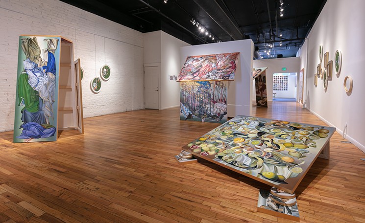Installation view of Melissa Furness's Oddments at  K Contemporary. - WES MAGYAR