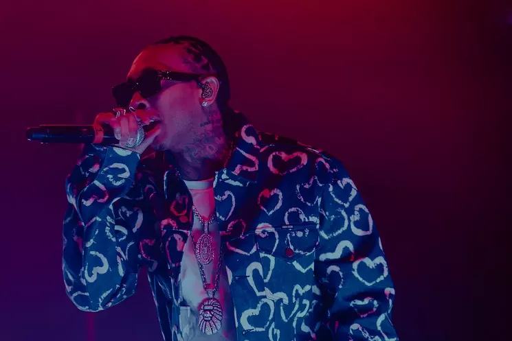 Tyga knows how to put on a good show, but lacks the ability to innovate. - BRANDON JOHNSON (@BJOHNSONXAR)