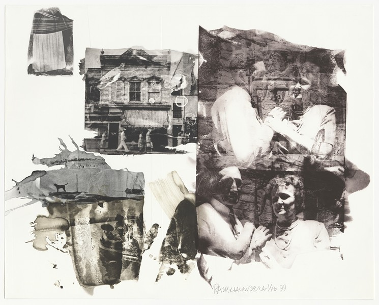 Robert Rauschenberg's "Big and Little Bullies," from the "Ruminations" series. - COURTESY OF THE MUSEUM OF OUTDOOR ARTS