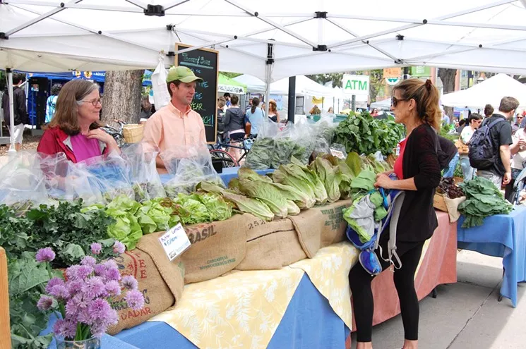 Last year the Boulder County Farmers' Market in Boulder opened in April. - BOULDER COUNTY FARMERS MARKET