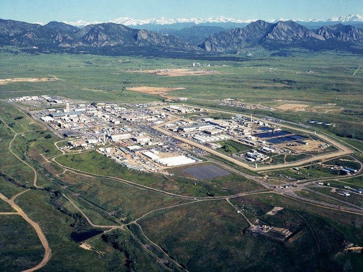 The Rocky Flats Nuclear Weapons Plant closed after an FBI raid in 1989. - DEPARTMENT OF ENERGY