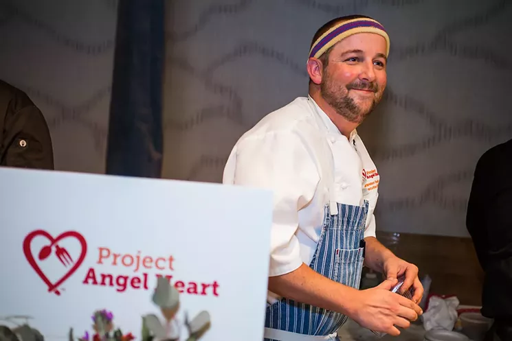 Project Angel Heart executive chef Brandon Foster says everything has changed, but there are still ways to support the organization. - DANIELLE LIRETTE