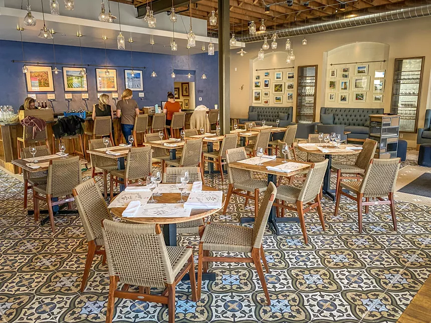 If you haven't yet made it in to Attimo's tasting room (it just opened in January), now you can get a peek when you pick up your Pasta Party package. - COURTESY ATTIMO