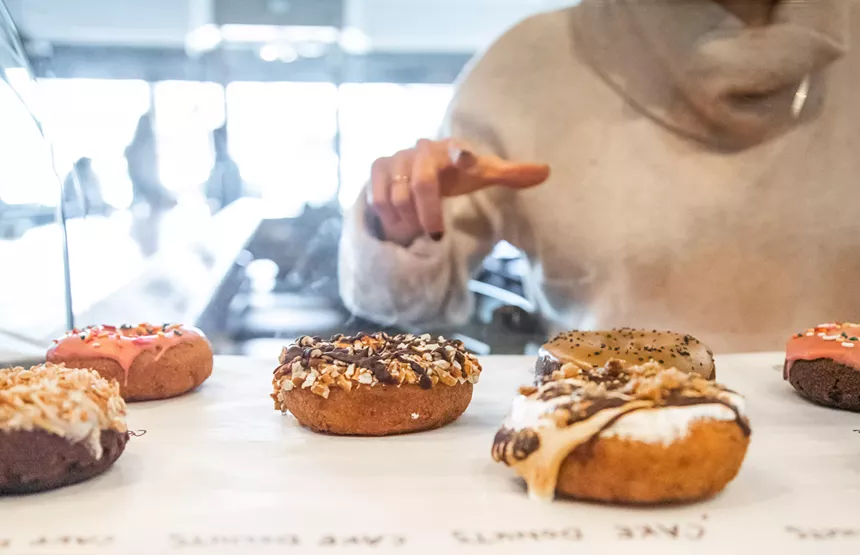 A selection of Berkeley Donuts' styles, which include cake, vegan, gluten-free and naturally leavened (sourdough) varieties. - COURTESY BERKELEY DONUTS