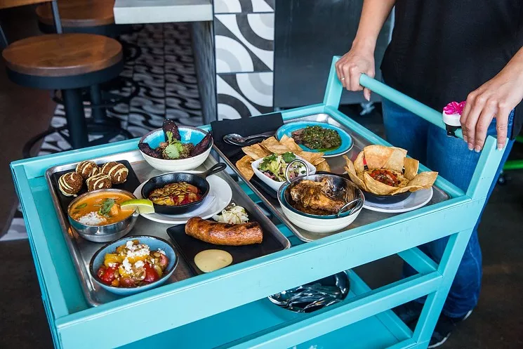 Create your own Super Mega Bien-style meal at home (bonus points if it's served from your bar cart). - DANIELLE LIRETTE
