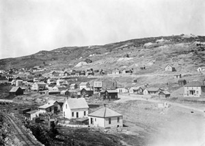 Russell Gulch was once a Gilpin County boomtown. - DENVER PUBLIC LIBRARY