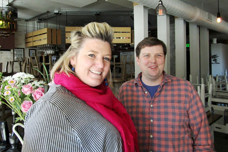 Aileen and Paul Reilly hope to reopen Beast + Bottle soon. - MARK ANTONATION