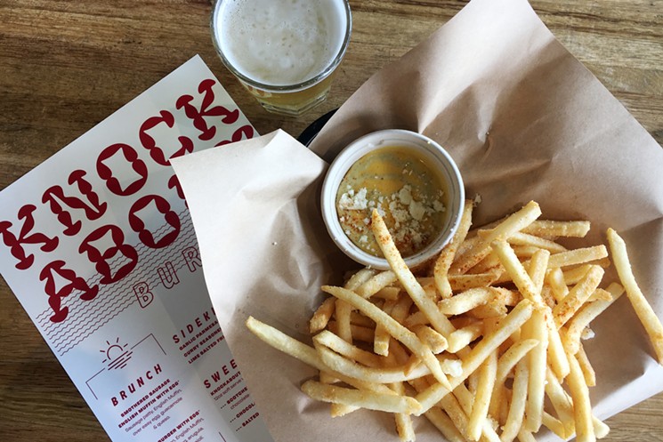 Lime salt fries go great with Avanti's summer selection of beers. - MARK ANTONATION